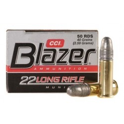 CCI Blazer Cartouches 22 Long Rifle