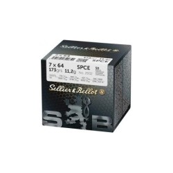 SELLIER & BELLOT CAL.7×64 SPCE SANGLIER COURANT / VRAC x50+