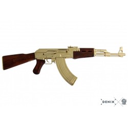 RÉPLIQUE DÉCORATIVE DENIX - AK 47 DOREE