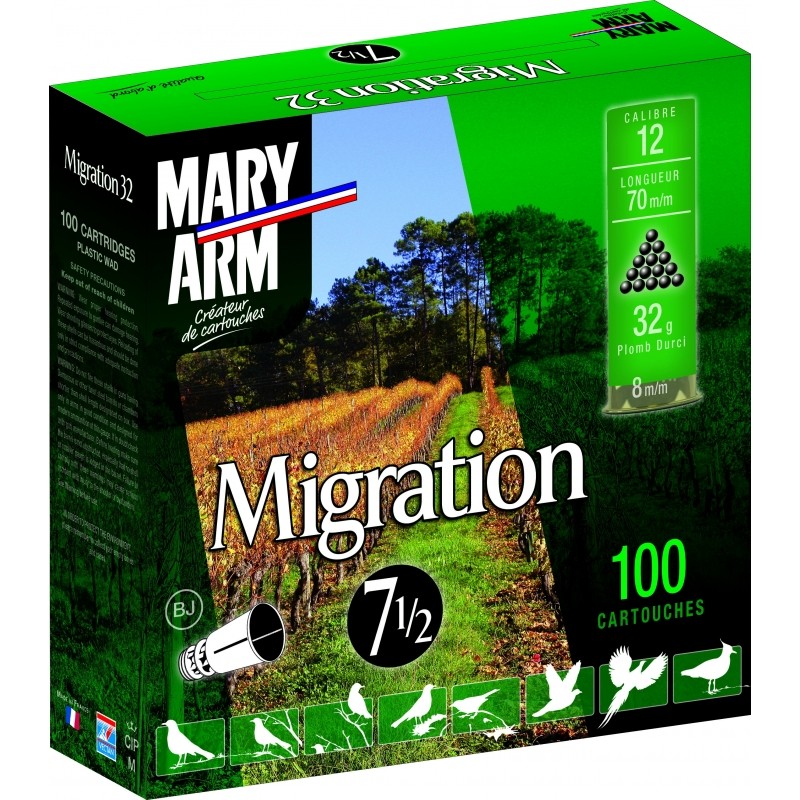 PACK MIGRATION MARY ARM CALIBRE 12 - 32G