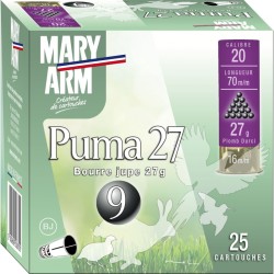 Cartouche PUMA 27 cal 20 BJ...