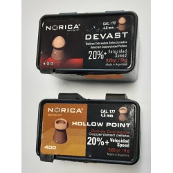 Plomb Norica  4.5-400 unités