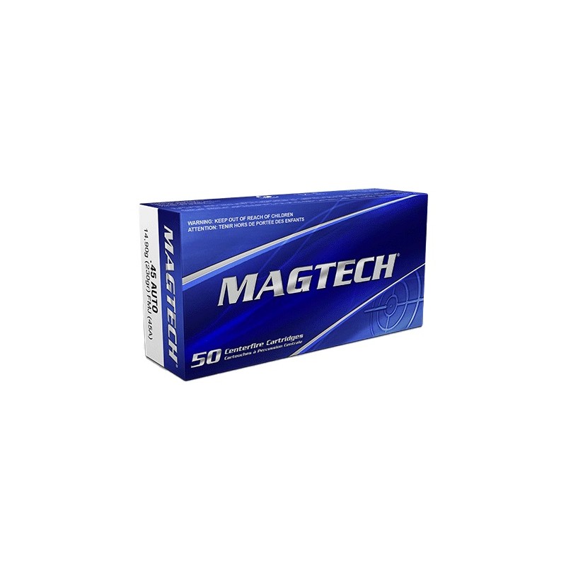 CARTOUCHES MAGTECH 45 AUTO 230GR FMJ