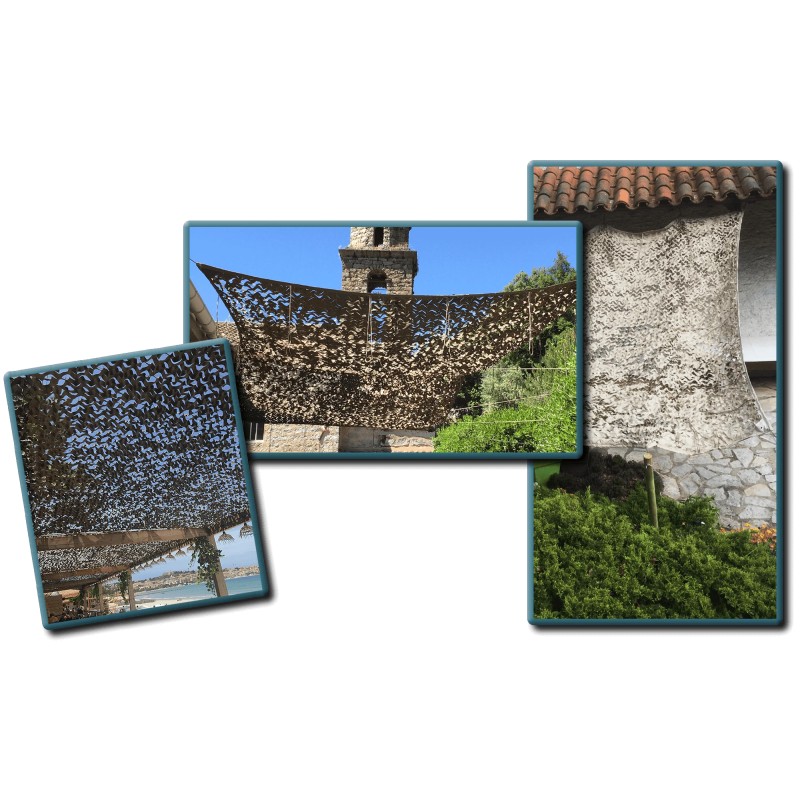 Filet de Camouflage et d'Ombrage