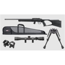 PACK 2 REGENT RBA 1 CAL 22LR 10 COUPS 20'' (BIPIED, 3-9X40, MONTAGE ET FOURREAU)