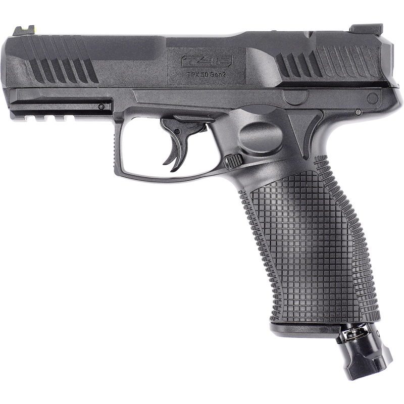 Pistolet 8 coups T4E TPX50 Gen.2 cal.50 (19,9 joules) "Pack défense"