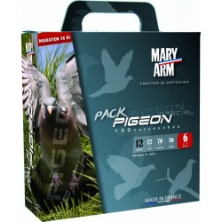 Pack pigeon 36 BJ MARY ARM