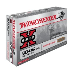 MUNITIONS  WINCHESTER CAL. 30.06 SPRINGFIELD