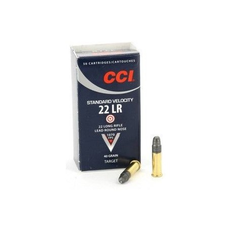 Cartouche CCI 22Lr Standard 40gr Plomb