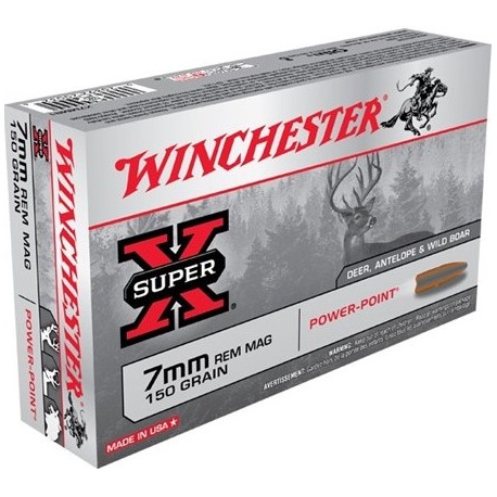 Balle WINCHESTER 7 mm Power-Point